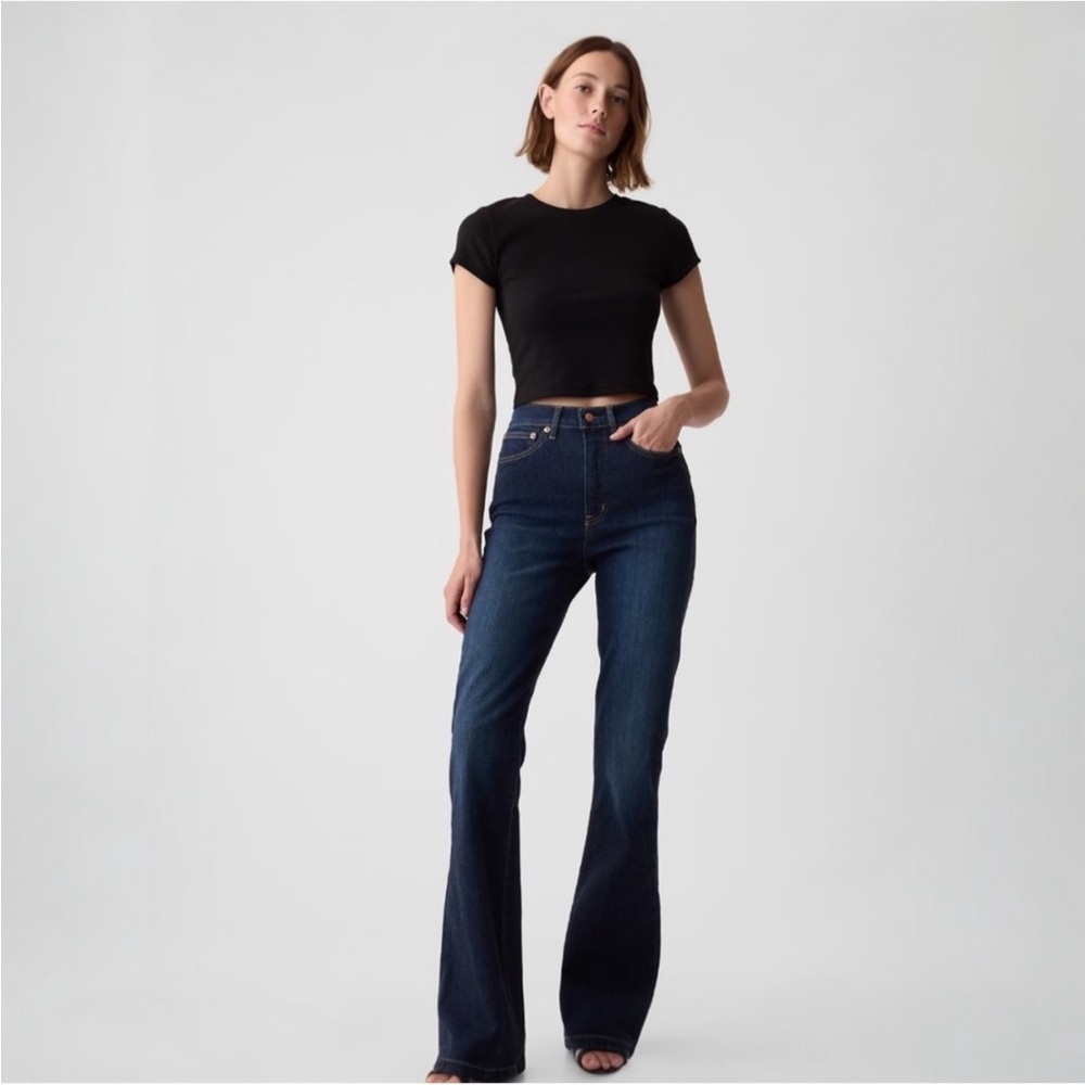 GAP High Rise '70s Flare Jeans NWT